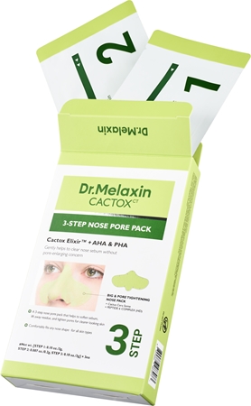 Dr. Melaxin Cactox 3-Step Nose Pore Pack maseczka głęboko oczyszczająca na nos
