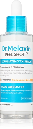 Dr. Melaxin Peel Shot Exfoliating TX-Serum nawilżające serum do twarzy z efektem złuszczającym