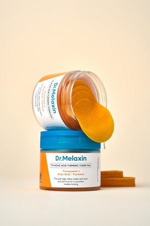 Dr. Melaxin TX Kojic Acid Turmeric Toner Pad tonizujące płatki do twarzy do ujednolicenia kolorytu skóry