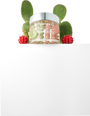 Dr. Melaxin Cactox Pore Relief Dual Capsule Cream krem nawilżający do wygładzenia skóry i zmniejszenia porów
