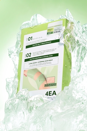 Dr. Melaxin Cactox Pore Relief Jelly Cream Hydrogel Mask maska hydrożelowa o intensywnym działaniu do nawilżenia skóry i zmniejszenia porów
