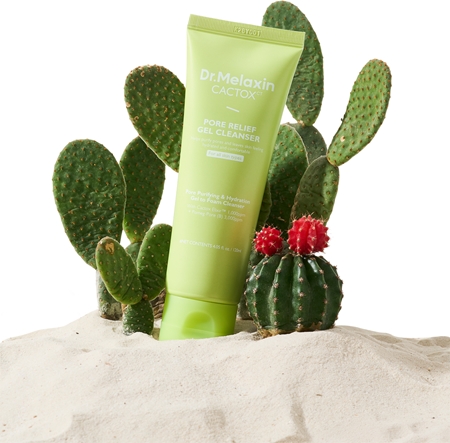 Dr. Melaxin Cactox Pore Relief Gel Cleanser żel głęboko oczyszczający do wygładzenia skóry i zmniejszenia porów