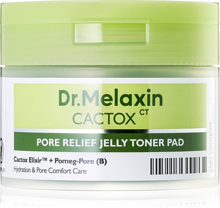 Dr. Melaxin Cactox Pore Relief Jelly Toner Pad tonizujące płatki do twarzy do wygładzenia skóry i zmniejszenia porów