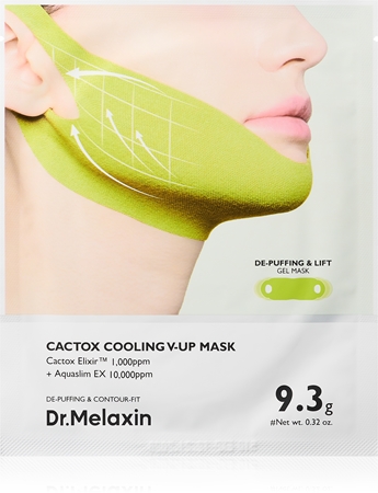 Dr. Melaxin Cactox Cooling V-Up Mask modelująca maseczka do twarzy o działaniu nawilżającym