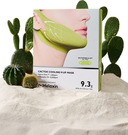 Dr. Melaxin Cactox Cooling V-Up Mask modelująca maseczka do twarzy o działaniu nawilżającym