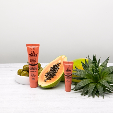 Dr. Pawpaw Peach Pink tonizáló balzsam ajakra és arcra