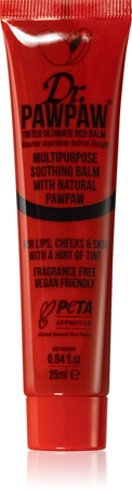 Dr. Pawpaw Ultimate Red tónovací balzám na rty a tváře