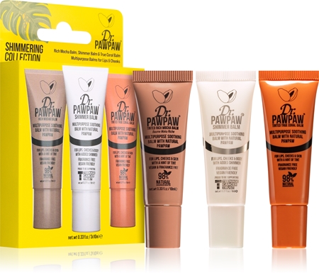 Dr. Pawpaw Shimmering Trio Collection Presentförpackning för läppar