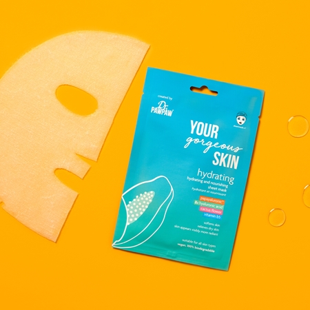 Dr. Pawpaw YOUR gorgeous SKIN Máscara em folha com efeito hidratante