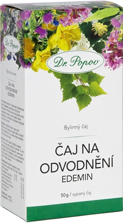 Dr. Popov Edemin sypaný čaj čaj na odvodnenie