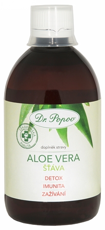 Dr. Popov Aloe Vera gel pro detoxikaci organismu a podporu imunity