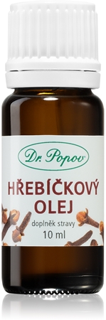 Dr. Popov Clove oil 100 % olejek wspomaganie prawidłowej pracy układu oddechowego