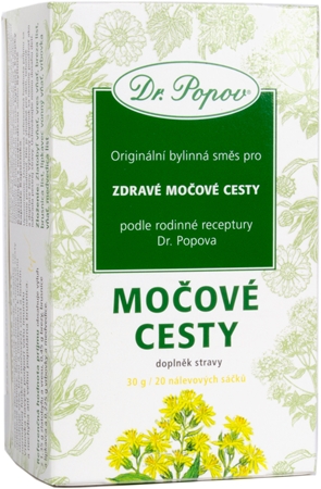 Dr. Popov Močové cesty bylinný čaj