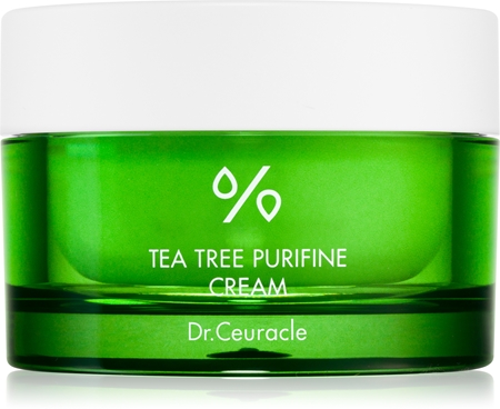 Dr.Ceuracle Tea Tree Purifine Cream καταπραϋντική κρέμα προσώπου με εκχύλισμα τσαγιού