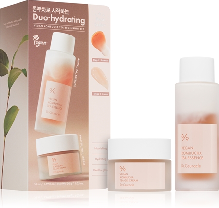 Dr.Ceuracle Vegan Kombucha Tea Beginning Set Gift Set for intensive hydration