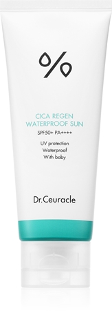 Dr.Ceuracle Cica Regen Waterproof Sun crema abbronzante waterproof viso SPF 50+