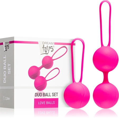 Dream Toys Pleasure Balls And Eggs Set bækkenbundskugler