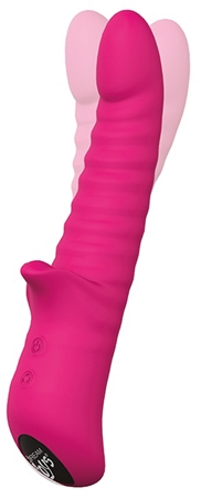 Dream Toys Honey Bear vibrátor se stimulátorem klitorisu