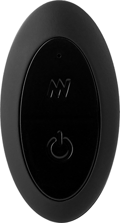 Dream Toys Glamour Glass Remote Vibe Plug anální kolík vibrační