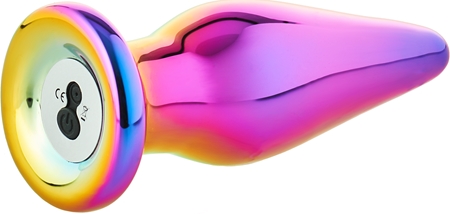 Dream Toys Glamour Glass Remote Tapered Plug análbot vibráló