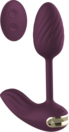 Dream Toys Essentials Flexible Wearable Vibrating Egg with remote control