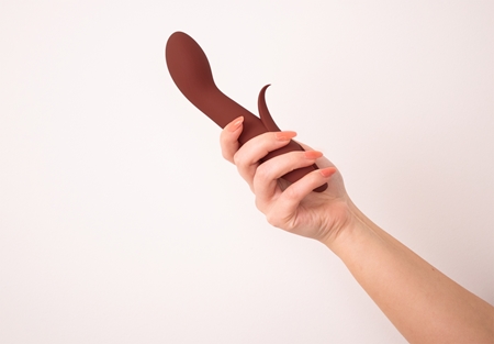 Dream Toys NUDE Sierra G-spot Duo vibratore con stimolatore clitorideo