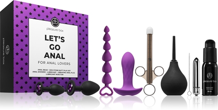 Dream Toys Pleasure Box Let's Go Anal sada erotických pomůcek