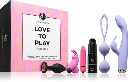 Dream Toys Pleasure Box Love To Play набір еротичних іграшок