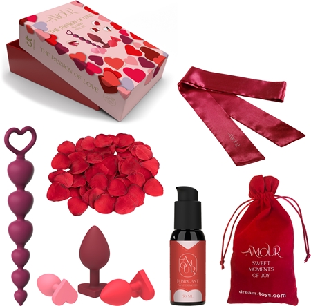 Dream Toys Amour The Passion Of Love Alluring Anal Kit ensemble d’accessoires érotiques