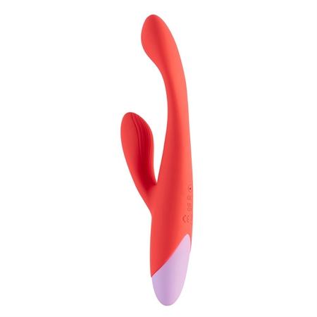 Dream Toys Love Signal Double Beat Vibrator mit Klitorisstimulator