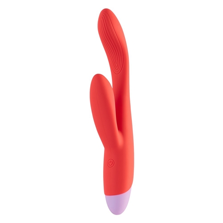 Dream Toys Love Signal Double Beat Vibrator mit Klitorisstimulator
