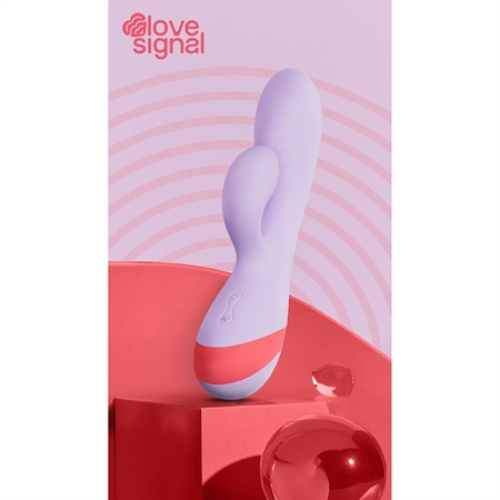 Dream Toys Love Signal Twin Toned Duo Vibrator mit Klitoris-Stimulator
