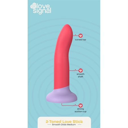 Dream Toys Love Signal 2-Toned Love Stick Dildo mit Saugnapf