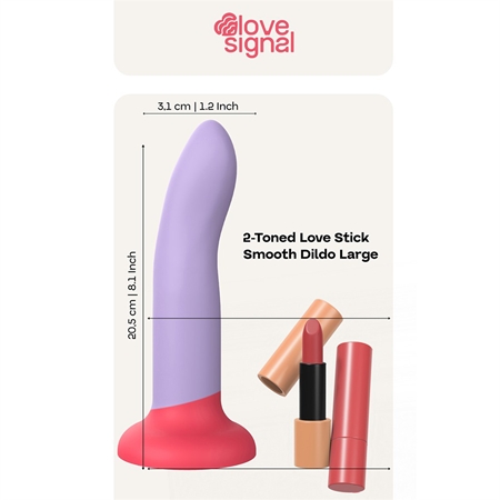 Dream Toys Love Signal 2-Toned Love Stick Dildo mit Saugnapf