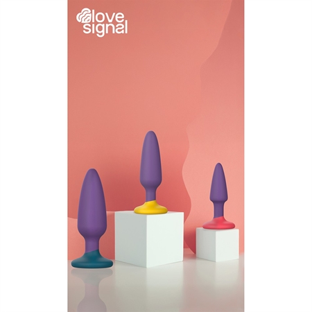 Dream Toys Love Signal Smooth Adventure Set anālo aizbāžņu komplekts