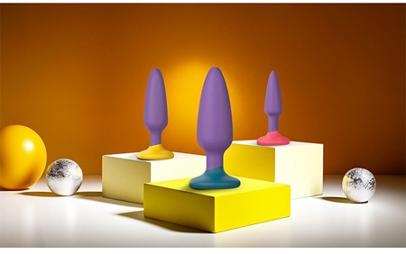 Dream Toys Love Signal Bounce Buddy Butt-Plug mit Saugnapf
