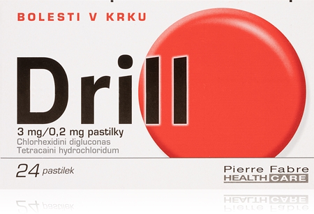 Drill Drill 3mg/0.2mg Classic pastilky
