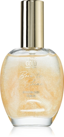 Dripping Gold Born To Shine huile pailletée corps