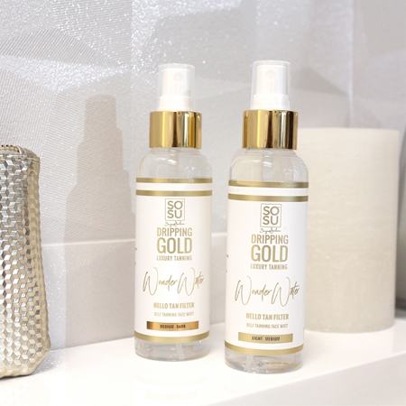 Dripping Gold Wonder Water Hello Tan spray abbronzante per il viso