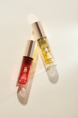 Dripping Gold Hydrating Cherry Gloss óleo para lábios com efeito hidratante