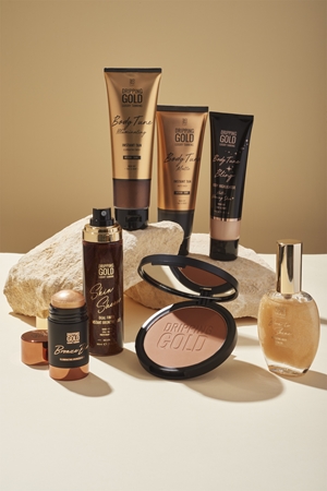Dripping Gold Luxury Tanning Body Tune crème auto-bronzante corps et visage effet instantané