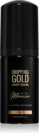 Dripping Gold Luxury Tanning Mini Mousse Self-Tanning Mousse for Face and Body
