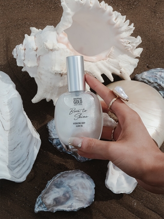 Dripping Gold Born To Shine Shimmering Oil for the body