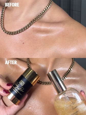 Dripping Gold Luxury Tanning Illuminating Stick Illuminating Bronzer for face and body