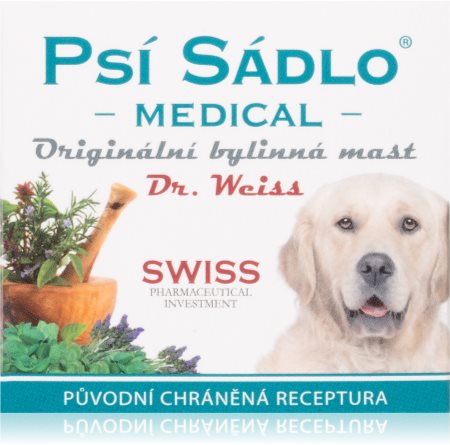 Dr.Weiss Dog fat Medical maść ziołowa przy grypie i przeziębieniu