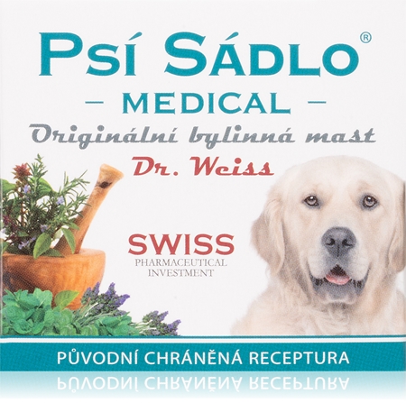 Dr.Weiss Psí sádlo Medical bylinná mast při chřipce a nachlazení