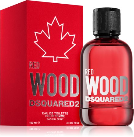 Dsquared2 Red Wood Eau de Toilette -tuoksu naisille