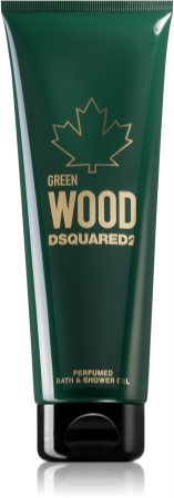 Dsquared2 Green Wood gel de dus si baie pentru bărbați