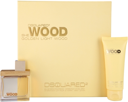 Dsquared2 She Wood Golden Light Wood Gift Set I. | notino.co.uk