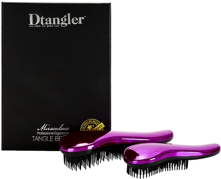 Dtangler Miraculous sada pro snadné rozčesání vlasů Purple